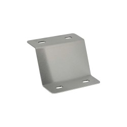 Kit placi metalice INOX pentru montaj fix rampe luminoase girofar - inaltime 10 cm Kit placi metalice INOX pentru montaj fix rampe luminoase girofar - inaltime 10 cm